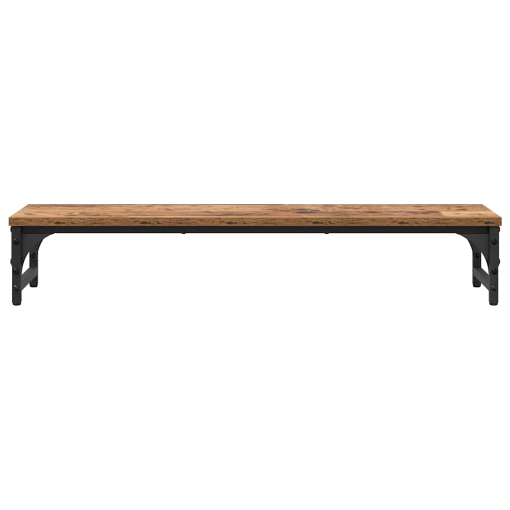 Monitor Stand Old Wood 85 x 23 x 15.5 cm Engineered Wood