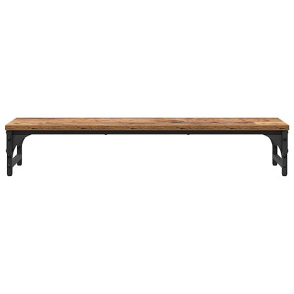 Monitor Stand Old Wood 85 x 23 x 15.5 cm Engineered Wood