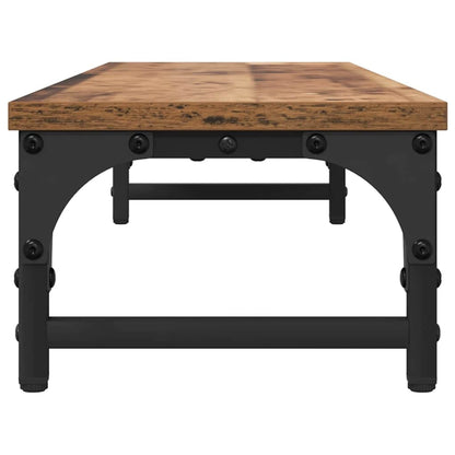 Monitor Stand Old Wood 85 x 23 x 15.5 cm Engineered Wood