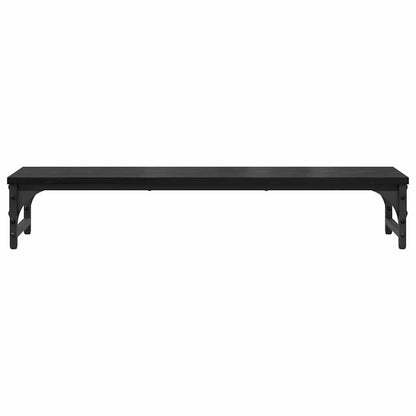 Monitor Stand Black Oak 85 x 23 x 15.5 cm Engineered Wood