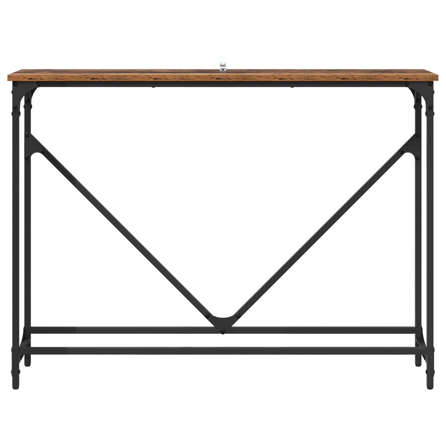 Console Table Manual Old Wood 102 x 23 x 75 cm Engineered Wood