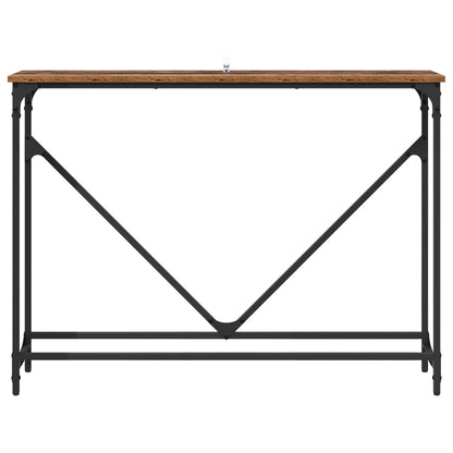 Console Table Manual Old Wood 102 x 23 x 75 cm Engineered Wood