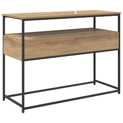 Console Table Artisan Oak 100 x 40 x 75 cm Engineered Wood