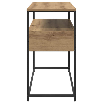 Console Table Artisan Oak 100 x 40 x 75 cm Engineered Wood