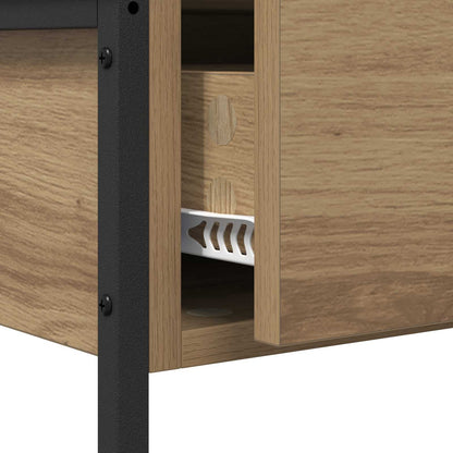 Console Table Artisan Oak 100 x 34.5 x 75 cm Engineered Wood
