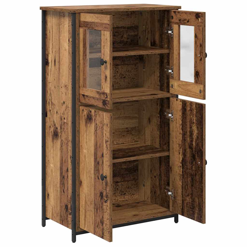Highboard Old Wood 62 x 32 x 106.5 cm Engineered Wood