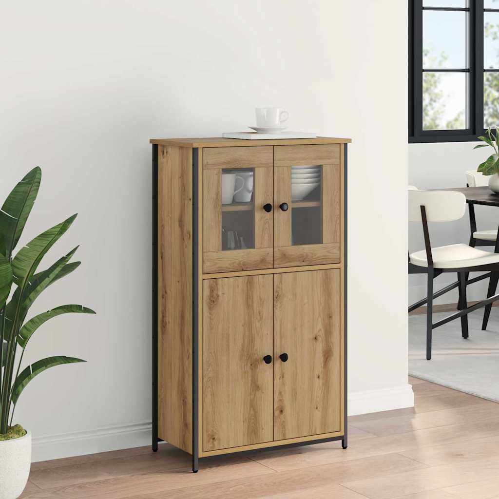 Highboard Artisan Oak 62 x 32 x 106.5 cm Engineered Wood