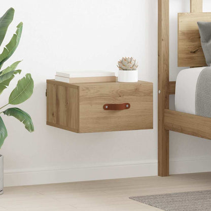 Wall-mounted Bedside Cabinet 35 x 35 x 20 cm Engineered Wood