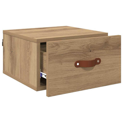 Wall-mounted Bedside Cabinet 35 x 35 x 20 cm Engineered Wood