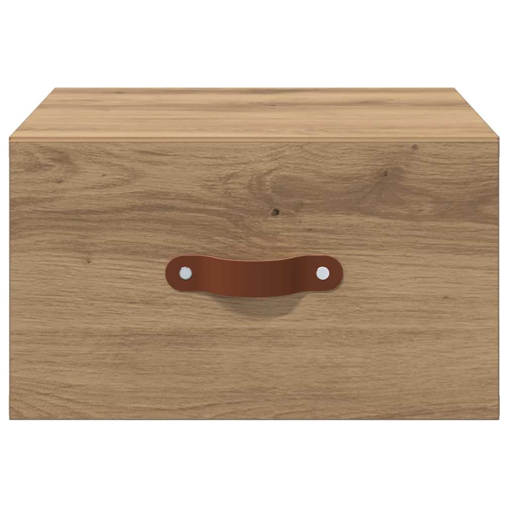 Wall-mounted Bedside Cabinet 35 x 35 x 20 cm Engineered Wood