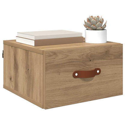 Wall-mounted Bedside Cabinet 35 x 35 x 20 cm Engineered Wood