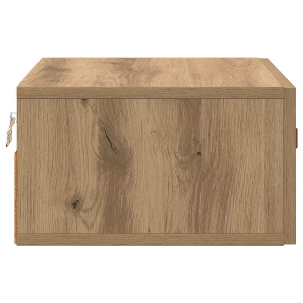 Wall-mounted Bedside Cabinet 35 x 35 x 20 cm Engineered Wood