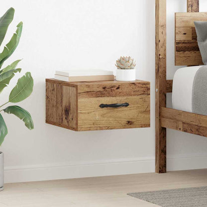 Bedside Cabinet Old wood 35 x 35 x 20 cm Engineered wood