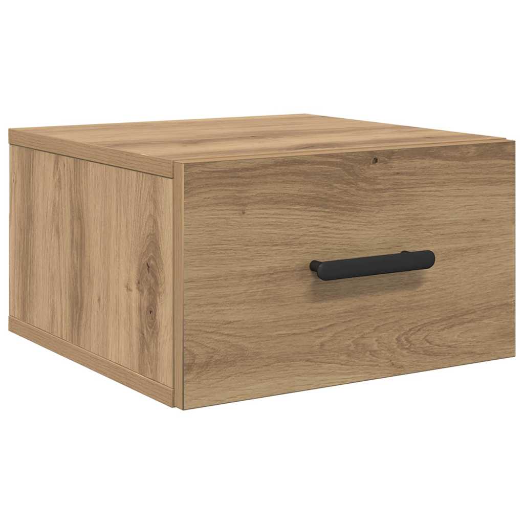 Bedside Cabinet 35 x 35 x 20 cm Engineered Wood Artisan Oak