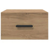 Bedside Cabinet Artisan oak 35 x 35 x 20 cm Engineered wood