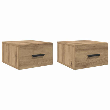 Bedside Cabinet 2 pcs 35 x 35 x 20 cm Engineered Wood