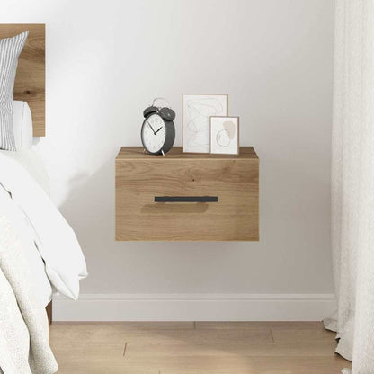 Bedside Cabinet 35 x 35 x 20 cm Engineered wood Artisan oak