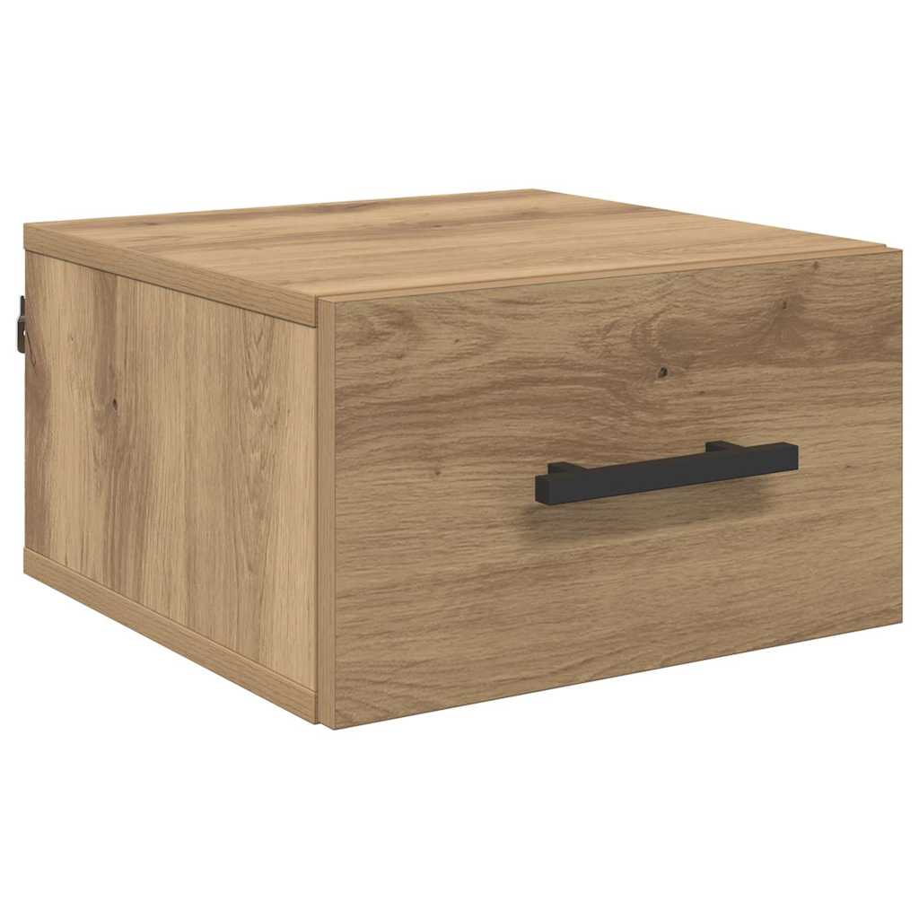 Bedside Cabinet 35 x 35 x 20 cm Engineered wood Artisan oak
