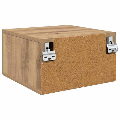 Bedside Cabinet 35 x 35 x 20 cm Engineered wood Artisan oak