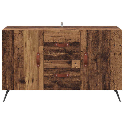 Sideboard with Drawer Old Wood 100 x 36 x 60 cm Engineered Wood