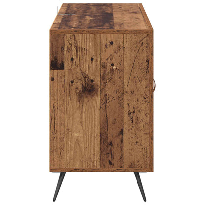Sideboard with Drawer Old Wood 100 x 36 x 60 cm Engineered Wood