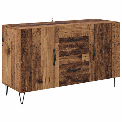 Sideboard with Drawer Old Wood 100 x 36 x 60 cm Engineered Wood