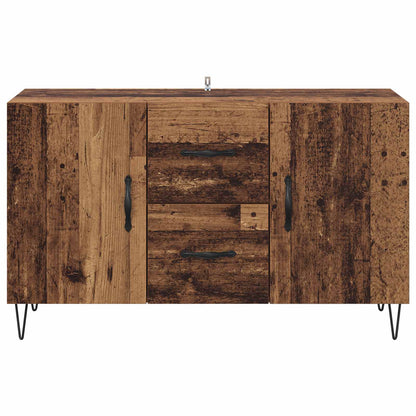 Sideboard with Drawer Old Wood 100 x 36 x 60 cm Engineered Wood