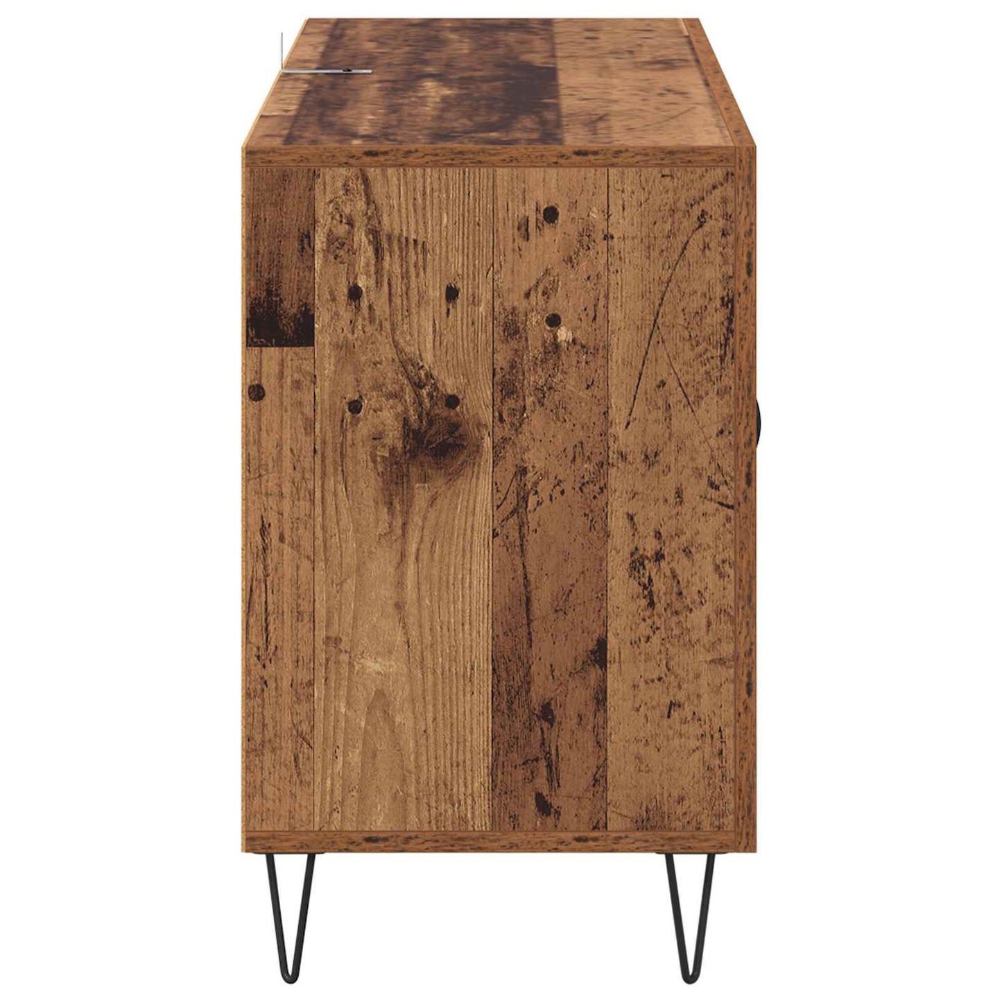 Sideboard with Drawer Old Wood 100 x 36 x 60 cm Engineered Wood