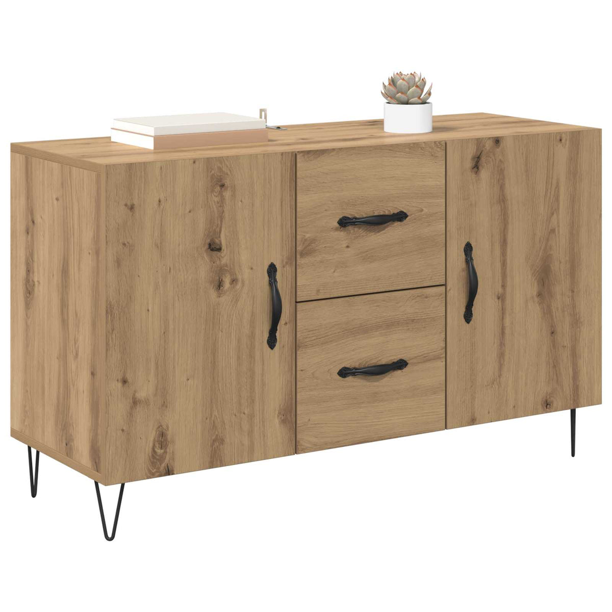 Sideboard Artisan Oak 100 x 36 x 60 cm Engineered Wood