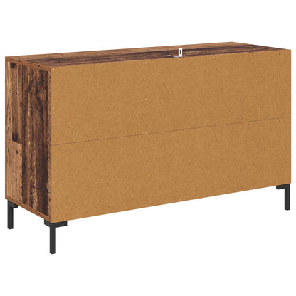 Sideboard with Drawer Old Wood 100 x 36 x 60 cm Engineered Wood