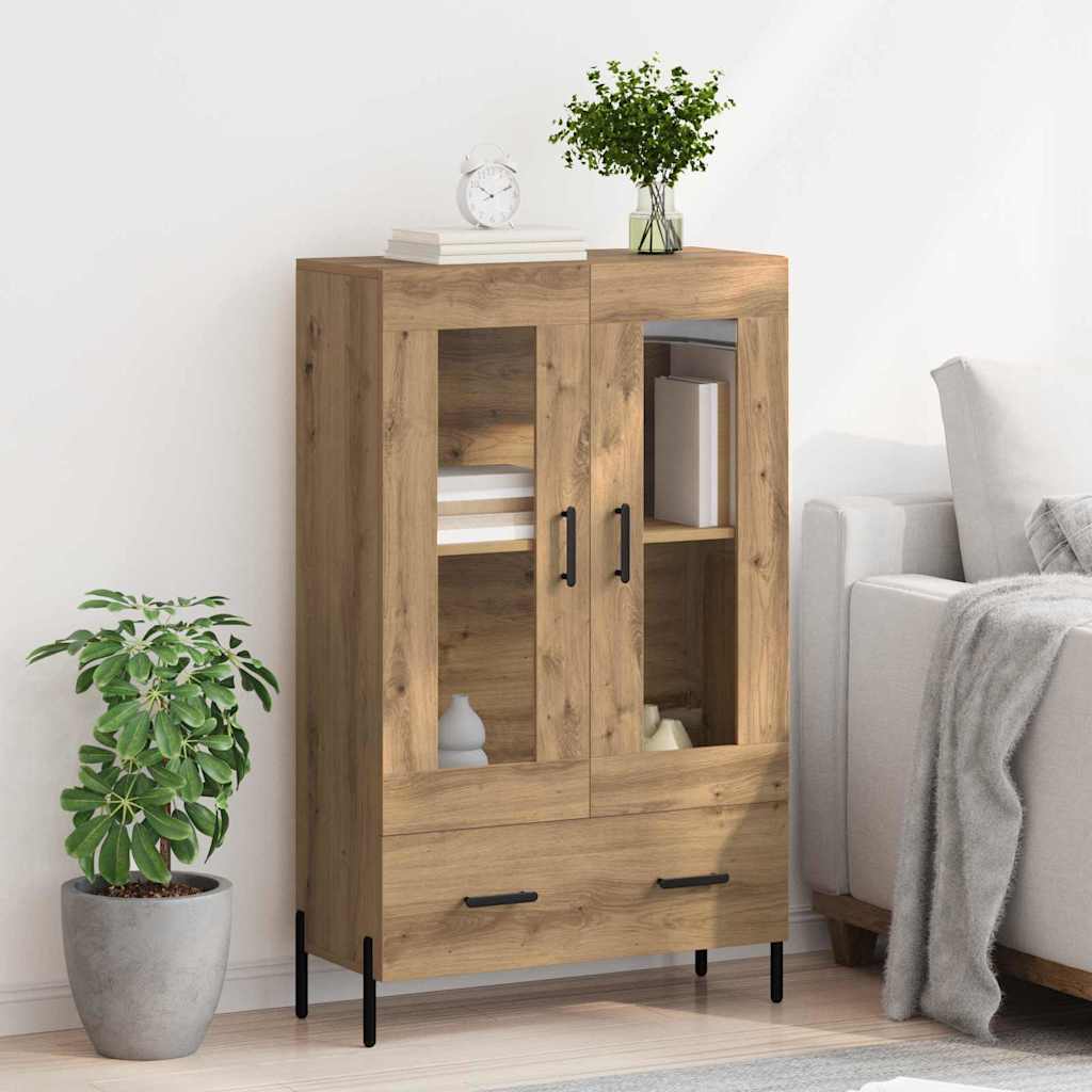 Highboard CORONA Artisan Oak 69.5 x 31 x 115 cm Engineered Wood