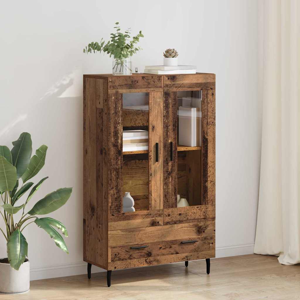 Highboard Old Wood 69.5 x 31 x 115 cm Engineered Wood