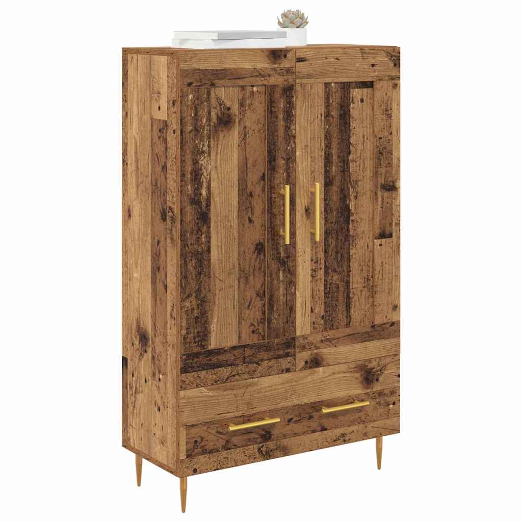 Highboard Old Wood 69.5 x 31 x 115 cm Engineered Wood