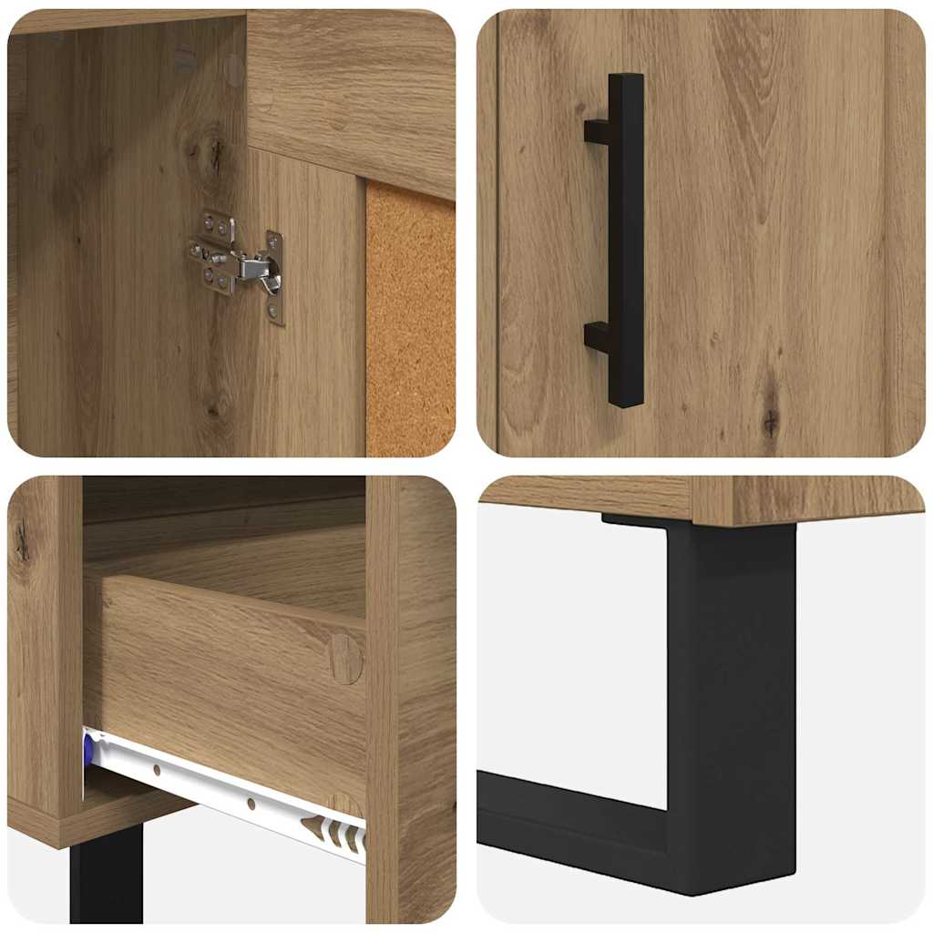 Highboard Artisan Oak 69.5 x 31 x 115 cm Engineered Wood
