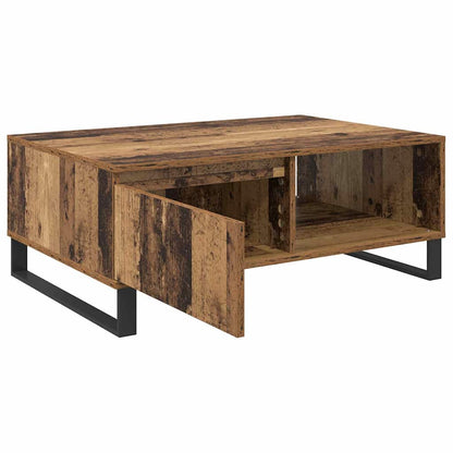 Coffee Table Old Wood 90 x 60 x 35 cm Engineered Wood