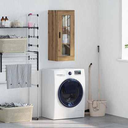 Wall Mounted Cabinet Artisan Oak 34.5 x 34 x 90 cm