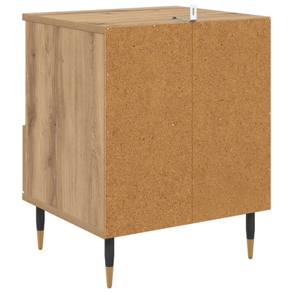 Bedside Cabinet with Drawer 2 pcs Artisan Oak 40 x 35 x 50 cm