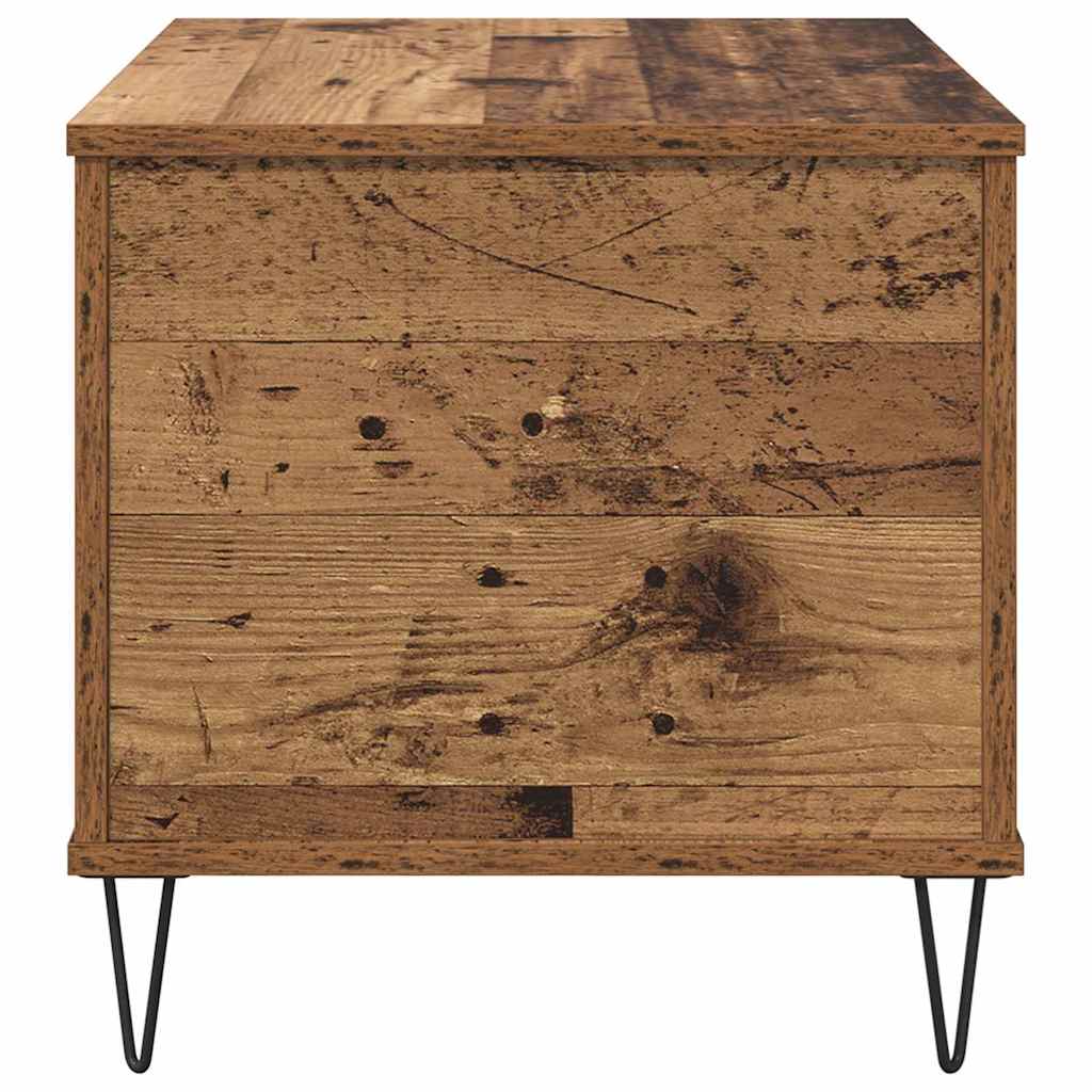 Coffee Table Old Wood 60 x 44.5 x 45 cm Engineered Wood