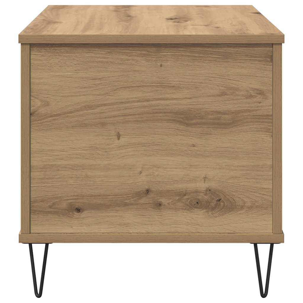 Coffee Table Artisan Oak 60 x 44.5 x 45 cm Engineered Wood