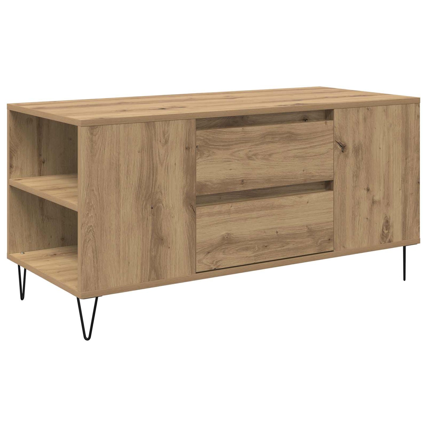 Coffee Table Artisan Oak 102 x 44.5 x 50 cm Engineered Wood
