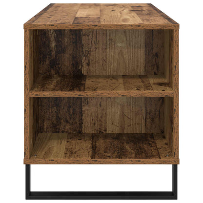 Coffee Table Old Wood 102 x 44.5 x 50 cm Engineered Wood