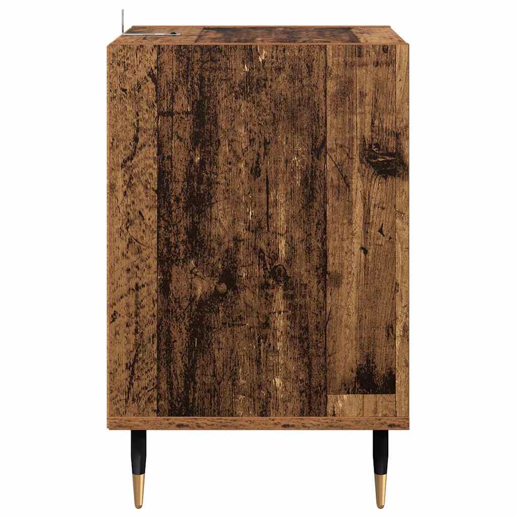 TV Cabinet Old Wood 100 x 35 x 55 cm Engineered Wood