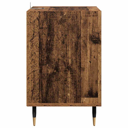 TV Cabinet Old Wood 100 x 35 x 55 cm Engineered Wood