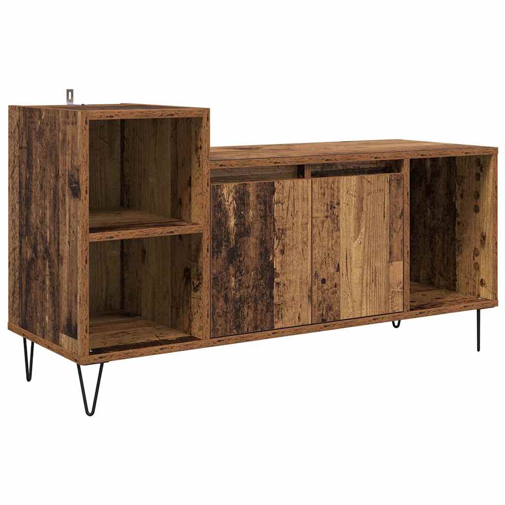 TV Cabinet Old Wood 100 x 35 x 55 cm Engineered Wood