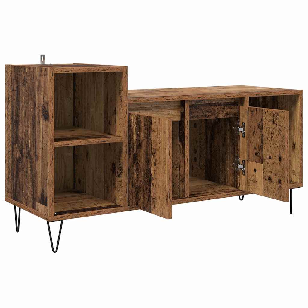 TV Cabinet Old Wood 100 x 35 x 55 cm Engineered Wood