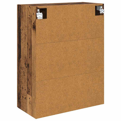Wall Mounted Cabinet Old Wood 69.5 x 34 x 90 cm