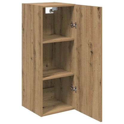 Wall Mounted Cabinet Artisan Oak 34.5 x 34 x 90 cm