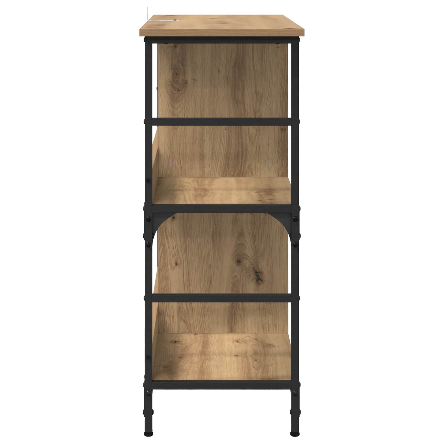 Bookshelf 4-Tier Engineered wood Artisan oak