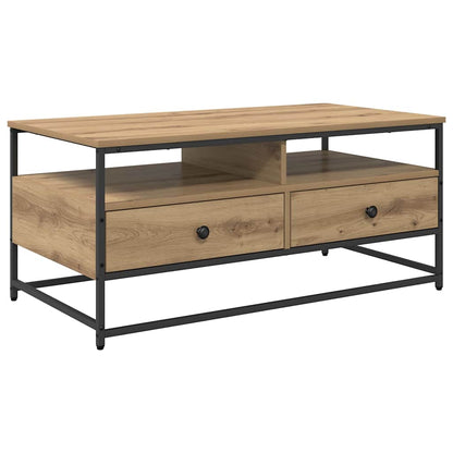 Coffee Table Artisan Oak 100 x 51 x 45 cm Engineered Wood