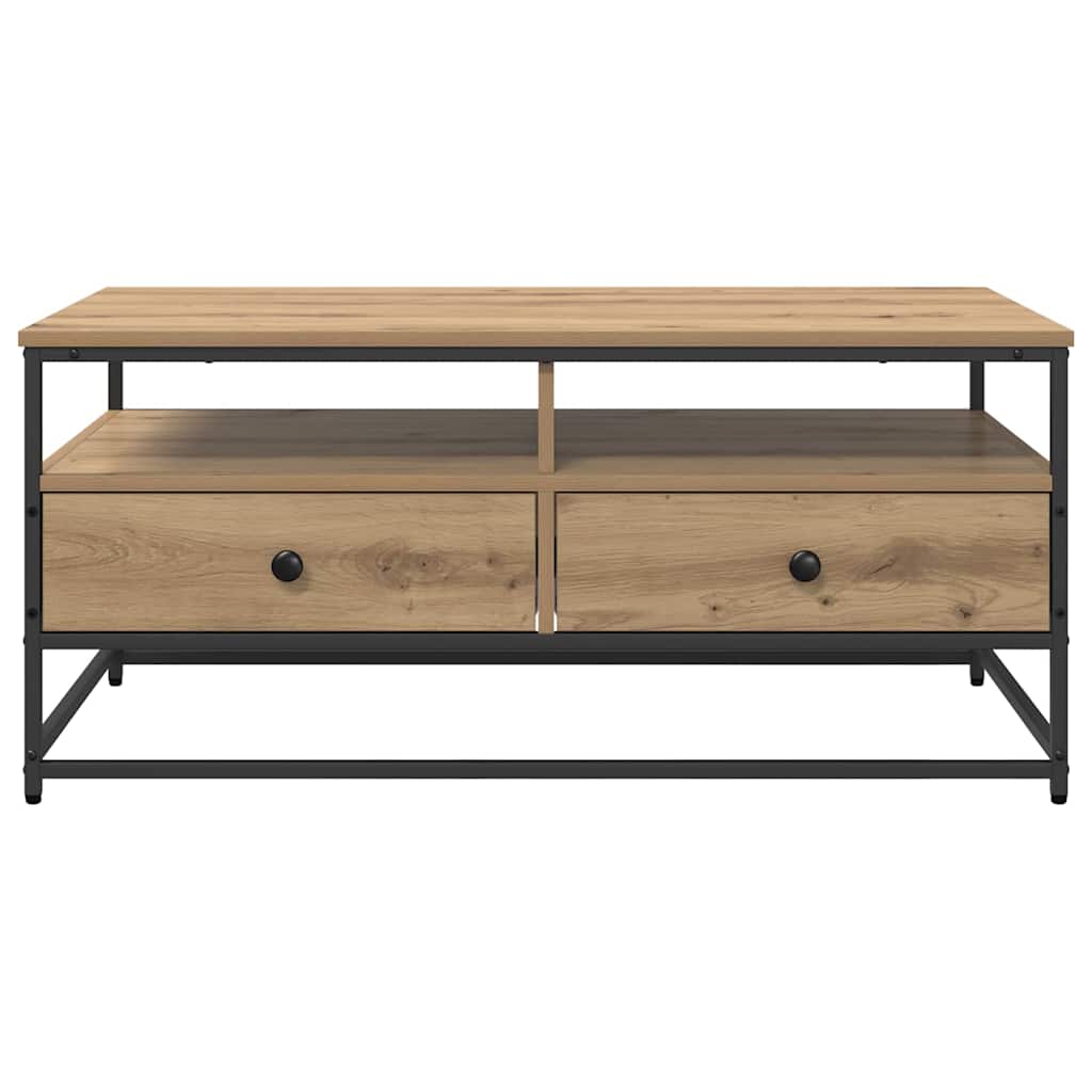 Coffee Table Artisan Oak 100 x 51 x 45 cm Engineered Wood